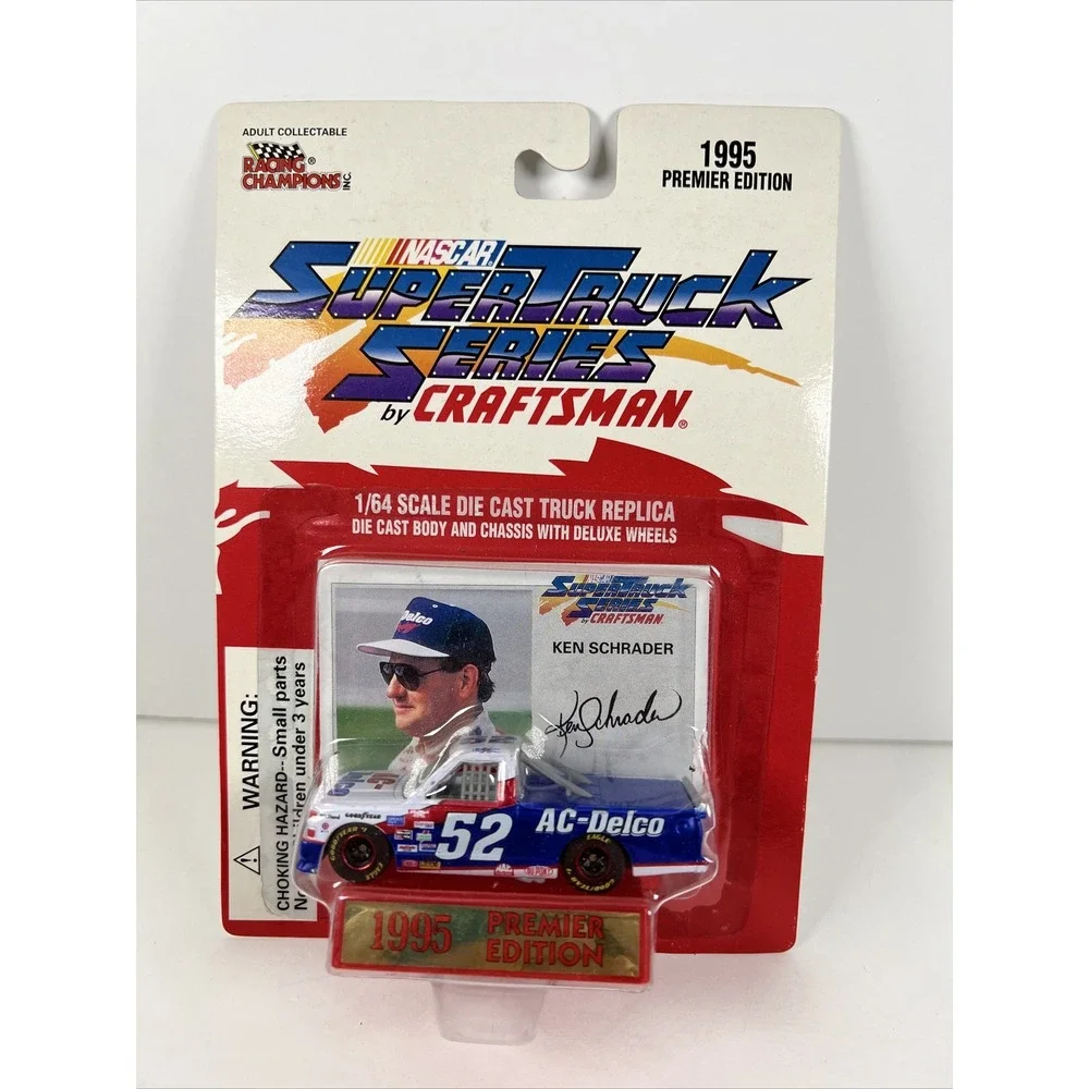 Nascar #52 Ken Schrader Super Truck Series by Craftsman 1995 Premier Edition (2)